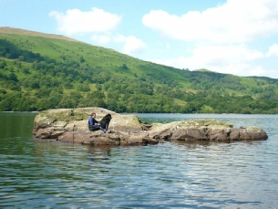 Swimming in Ullswater